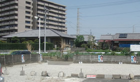 大橋事務所(宮崎事務所本部)駐車場